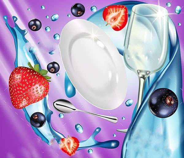 مایع ظرفشویی نقیب شوی ، دس تو دس